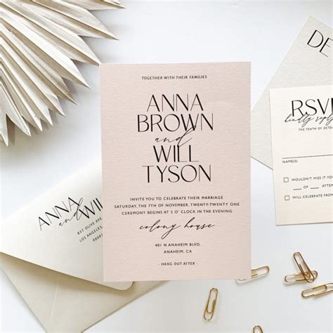 The Best in Etsy Wedding Invitation Suites .